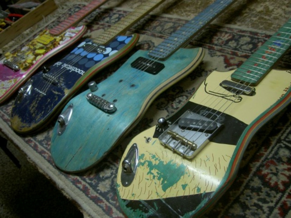 gitarre handgemacht eindrucksvoll Skateboard Erzeugnisse