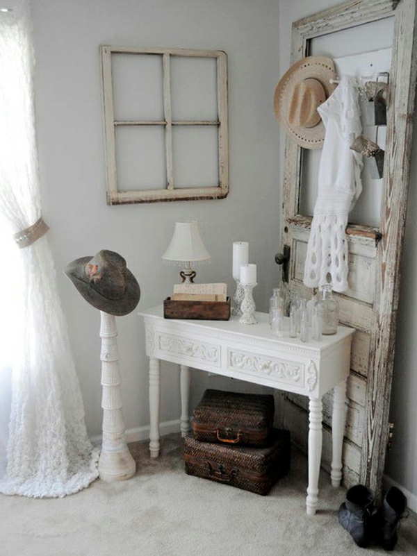 handgemacht Möbel und Dekorationen aus alten Türen hut bügel