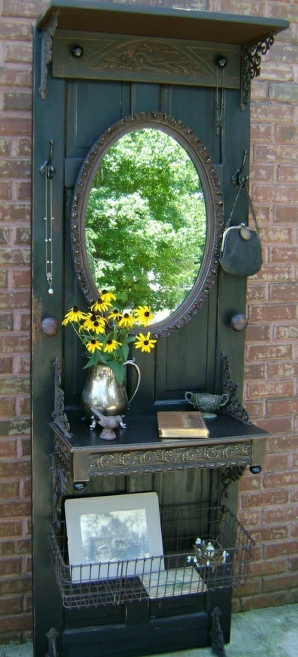handgemacht Möbel und Dekorationen aus alten Türen spiegel regale