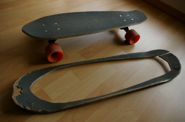 handgemacht eindrucksvoll Skateboard Erzeugnisse alt