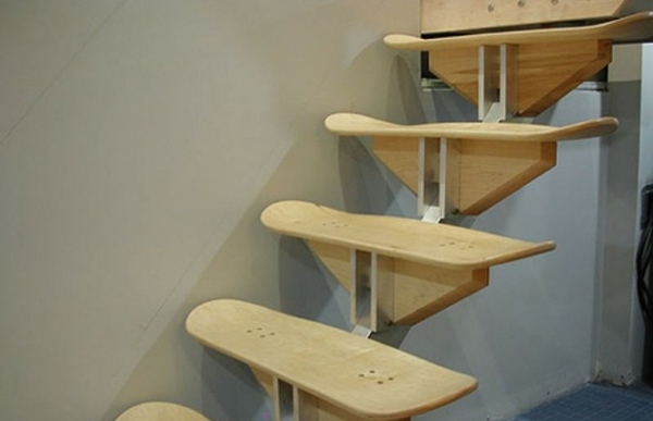 handgemacht eindrucksvoll Skateboard Erzeugnisse treppe