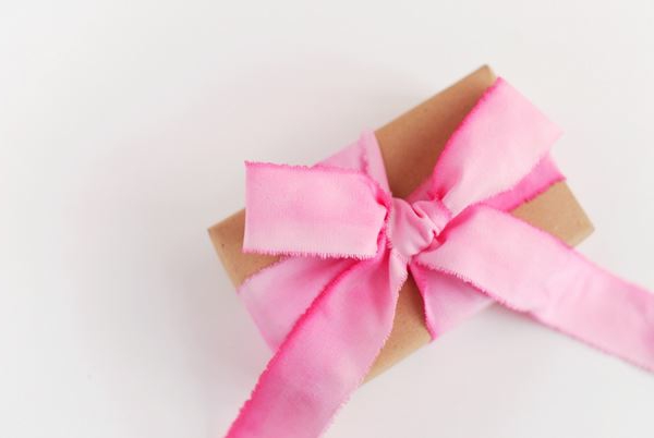 toll Geschenkverpackungen rosa band