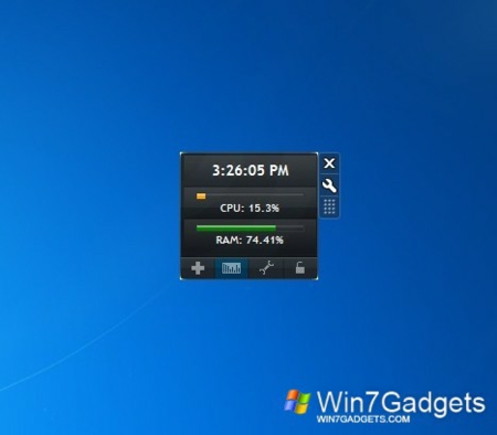 windows gadgets system monitor gadget