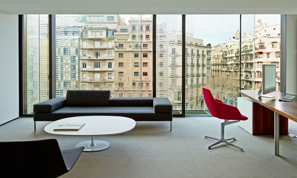 Modernes Design afrikanische Architektur büro couch