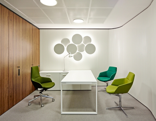 Modernes Design und afrikanische Architektur stuhl grün tisch büro