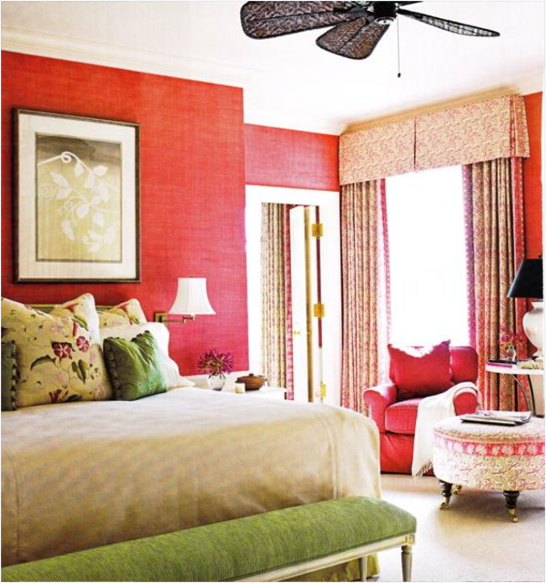 atemberaubendes Mädchenzimmer rot bett sofa