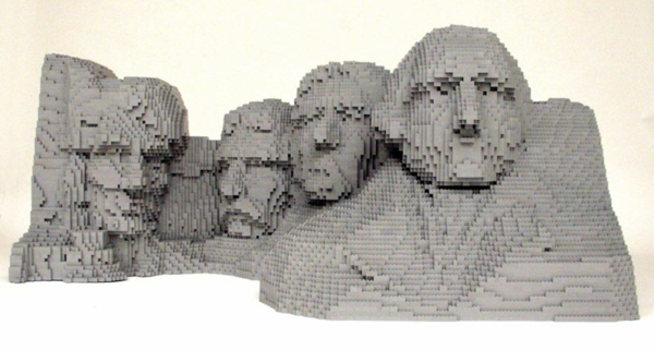 unglaubliche grau LEGO Kunstwerke