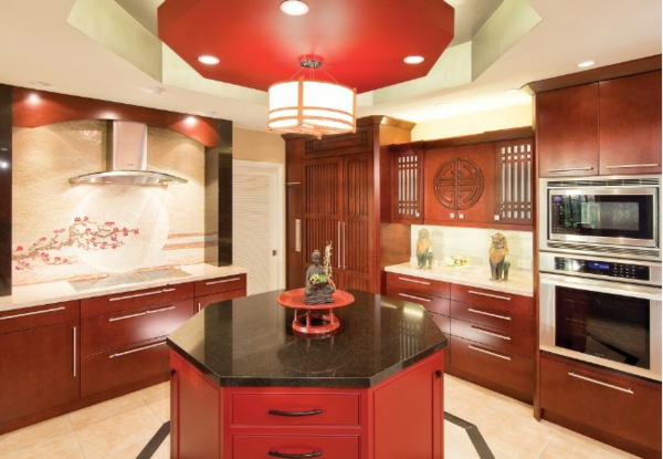 Ausgezeichnet Küchen Designs rot kücheninsel
