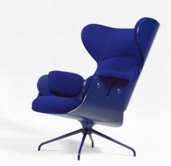 Büro Stühle blau