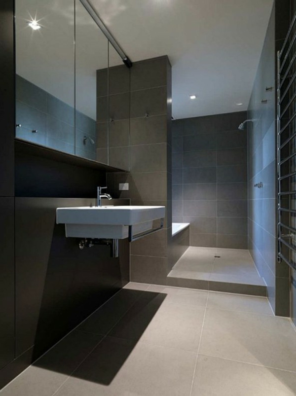 Elegant Badezimmer schwarz waschbecken