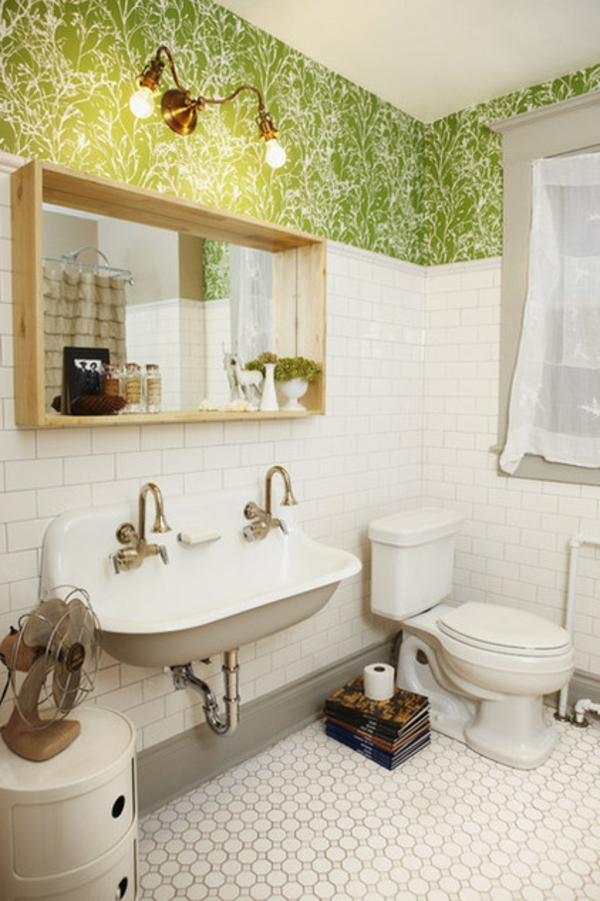 Farblösungen fürs Waschbecken grün regale toilette