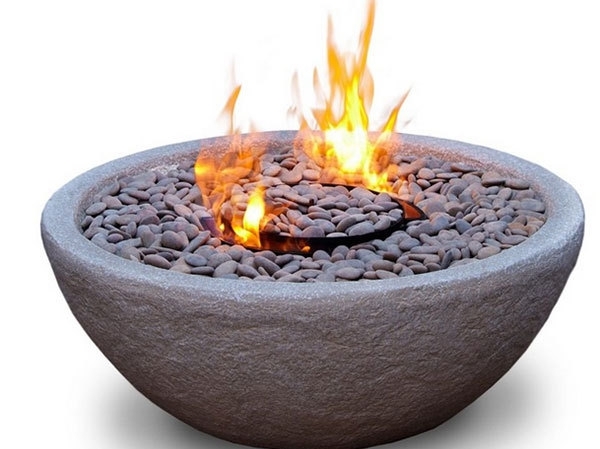 modern Feuerschalen stein
