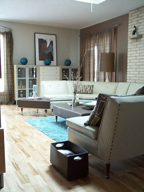 stilvoll Wohnzimmer couch tisch