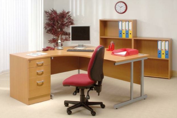 Büro toll Möbel rot stuhl schreibtisch