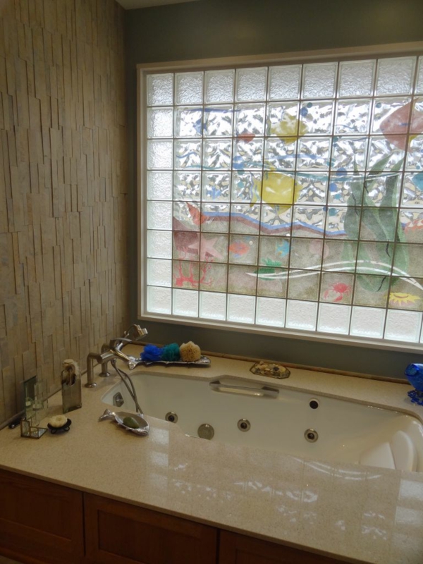 badezimmer sichtschutz badfenster inspirierende ideen in bildern
