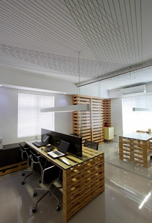 europalette möbel palettenmöbel im büro