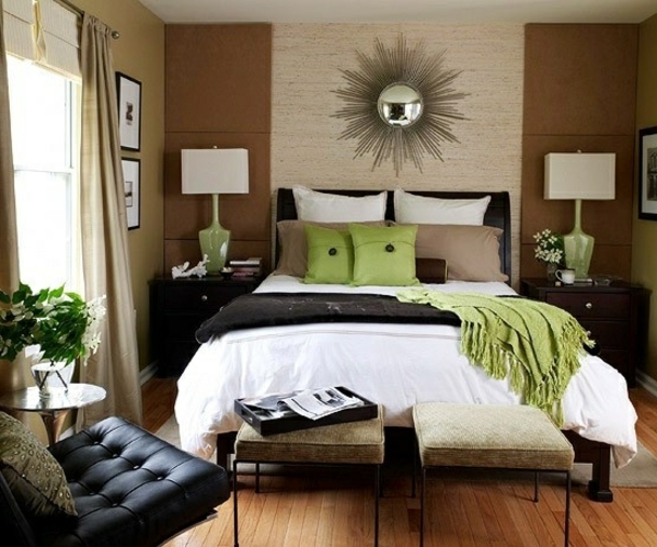 farbbedeutung grün schlafzimmer grüne dekoelemente