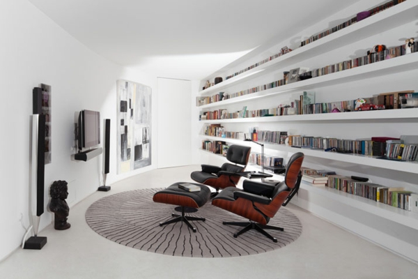 designer relaxsessel eames polstermöbel wohnideen modernes wohnen