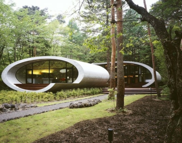 moderne architektur japanische residenz