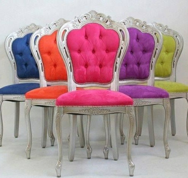 polsterstühle farbige stühle design