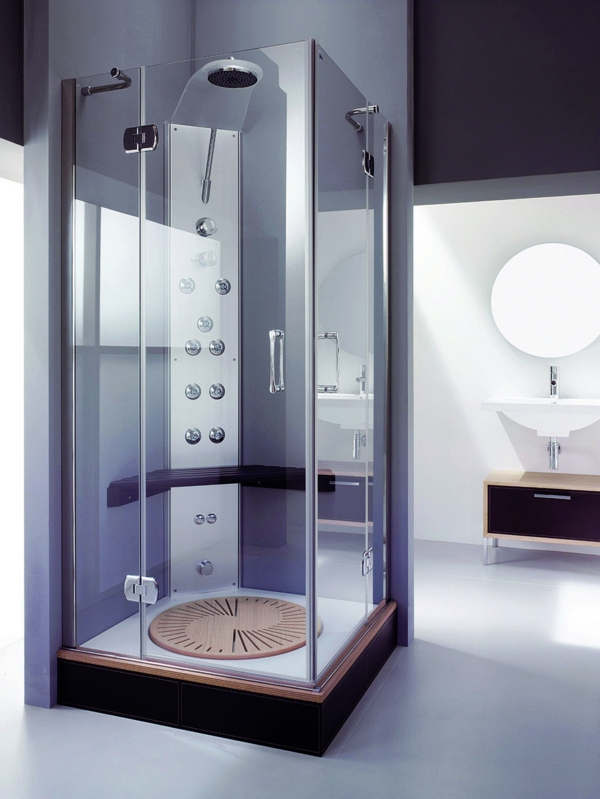 luxus glastüren duschkabine
