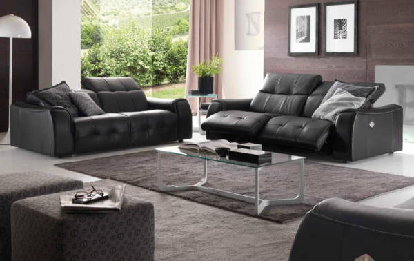 Sofa teppich Relaxfunktion stressless grau einrichtung