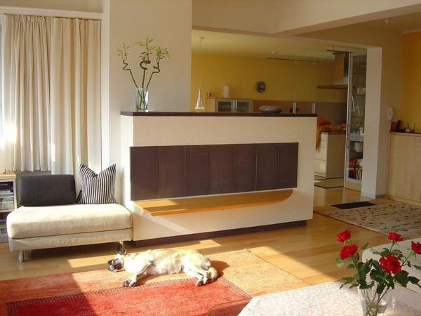moderne kachelöfen kaufen stilvolle einrichtungsideen offener wohnbereich