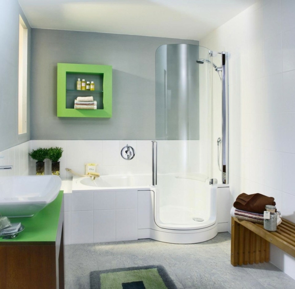 modernes badezimmer design ideen für kleines bad
