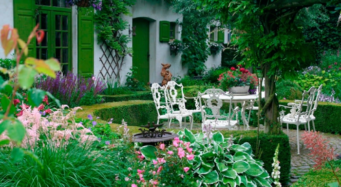 gartenmöbel vorgartengestaltungsideen vorgarten gestalten
