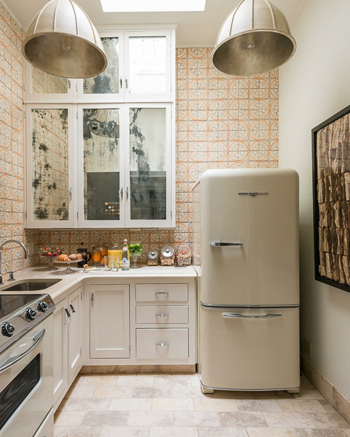 kücheneinrichtung design kühlschrank retro kühlschränke