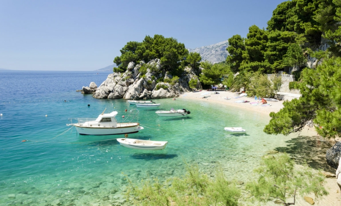 podrace brela kroatien schönste strände europas