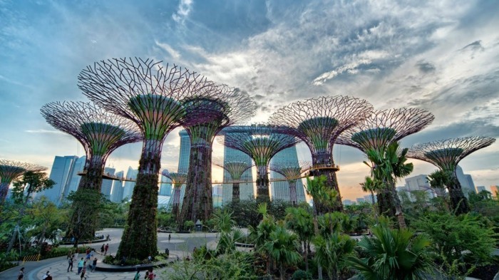 futurismus kunst gardens by the bay