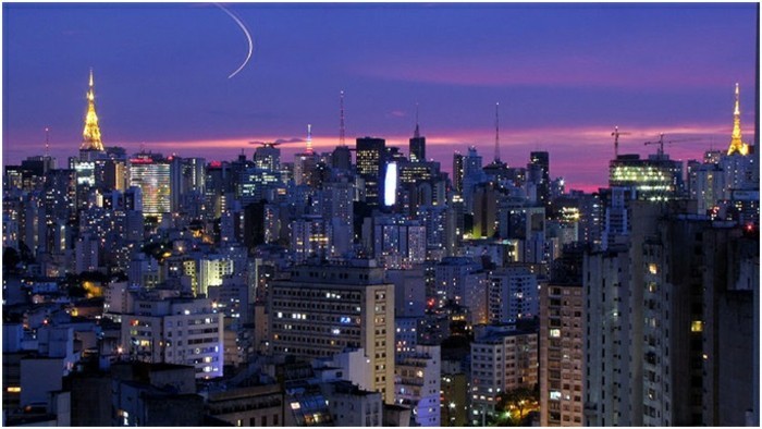 Brasilien Sao Paulo Großstadt