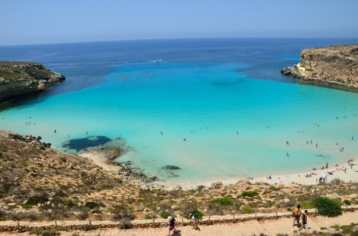 Lampedusa Italien strandurlaub italien reiseziele
