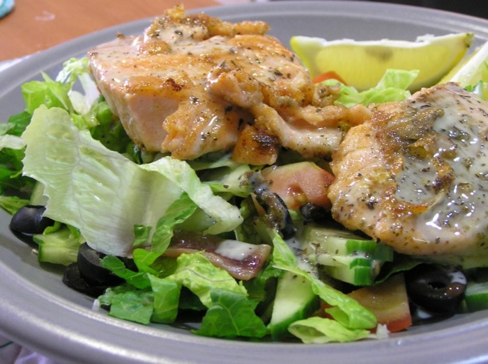 fisch salat gesund abnehmen
