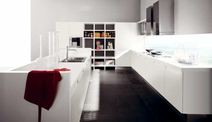 küchenideen küchenschrank weiß küchengestaltung