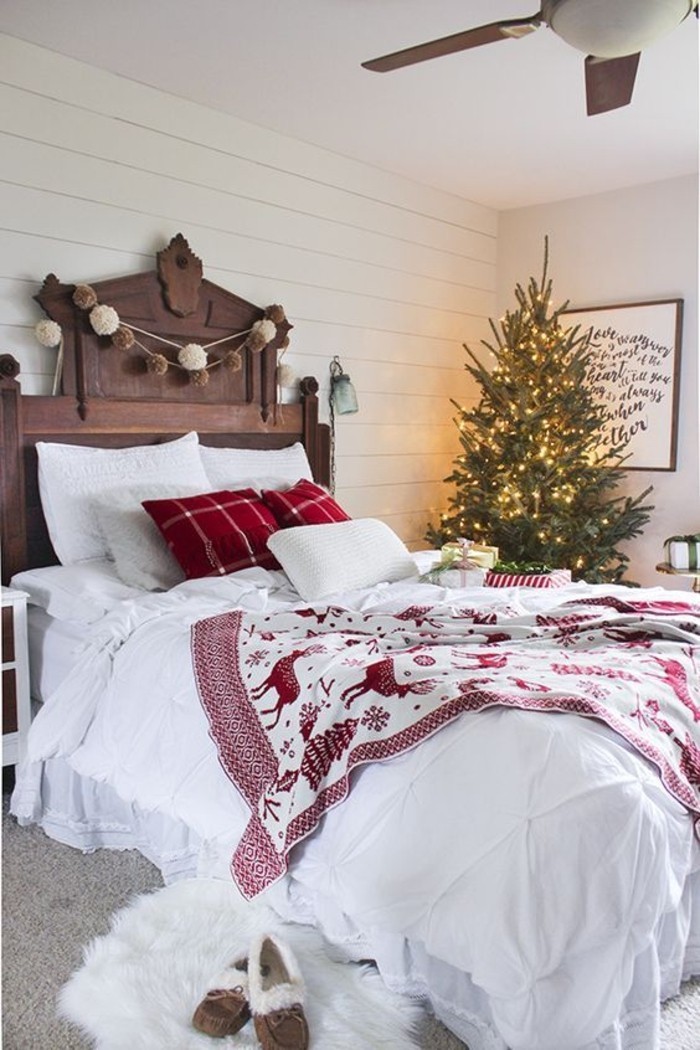 dekoideen schlafzimmer weihnachtsdeko ideen
