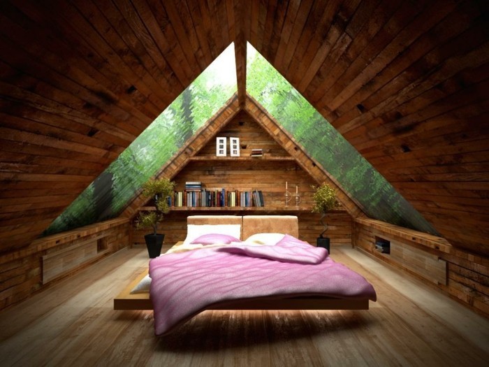 schlafzimmer mit dachschräge boxspringbetten
