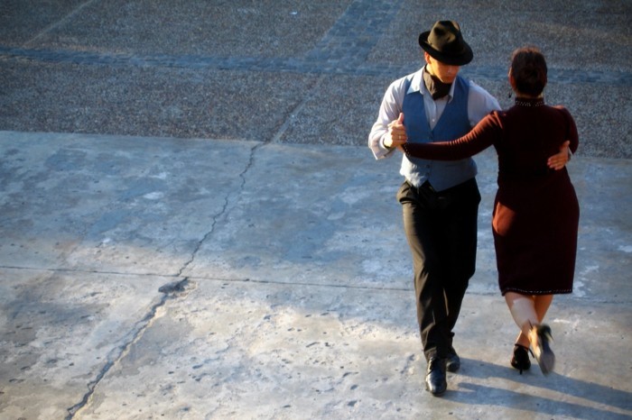 tango tanzen sinnlichkeit strassen kunst