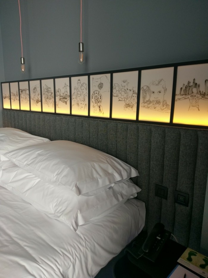 Inneneinrichtung Design Trends Hotel Ronaldo led beleuchtung wandgestaltung