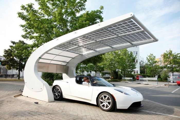 Carport Design Trends Ideen Solar Gestaltung