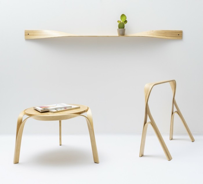 IMM Köln Designtrends Möbel Interior Projekt Holz in der Arbeit Bar Gantz