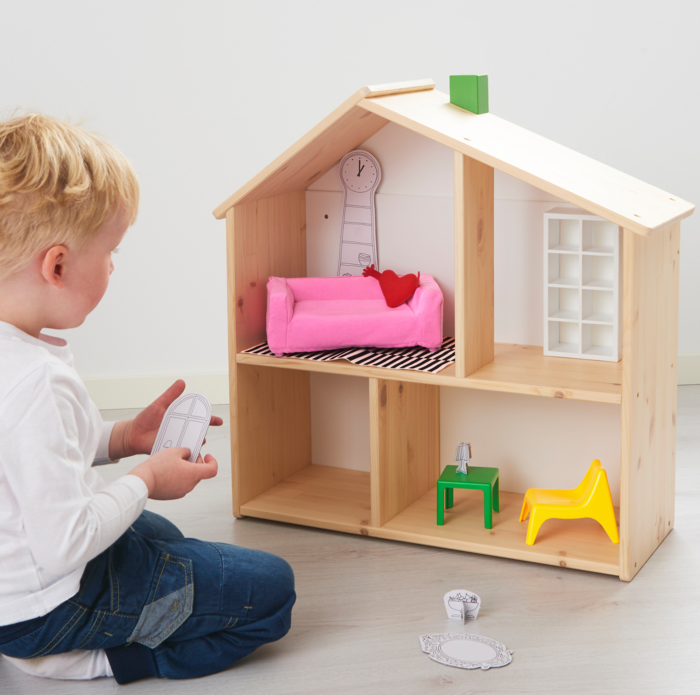 Ikea Möbel Tricks Kinderzimmer DYI Puppenhaus