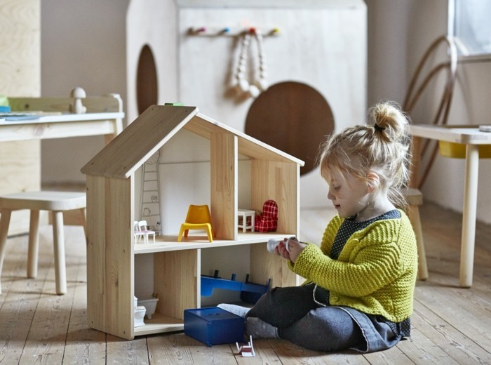 Ikea Möbel Tricks Kinderzimmer puppenhaus dyi