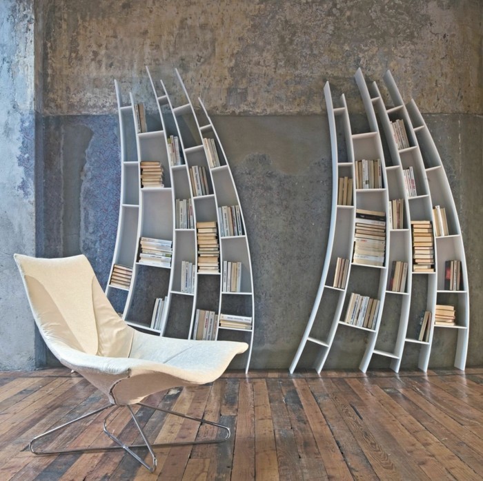 Inneneinrichtung Design Bücherregal Interior Smart Ideen