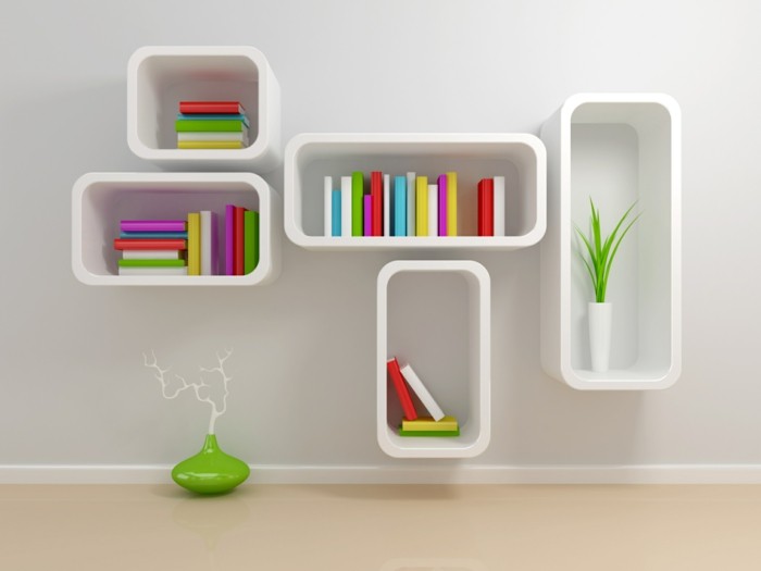 Inneneinrichtung Design Bücherregal Dekoration