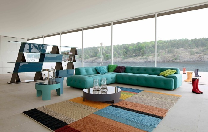 Inneneinrichtung Profissionelle Einrichtung Modern Interior Design Sofa Positionierung Aussicht