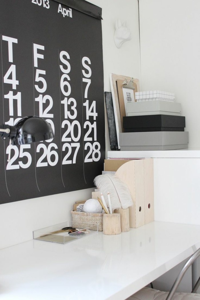 Inneneinrichtung Skandinavische Möbel Trends Design Grafischer Kalender