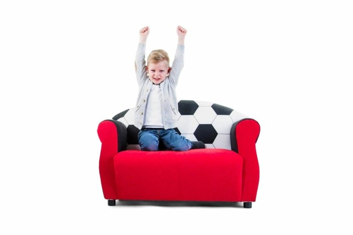 Kinderzimmer Einrichtung Fußball Design Interior Ideen Couch 