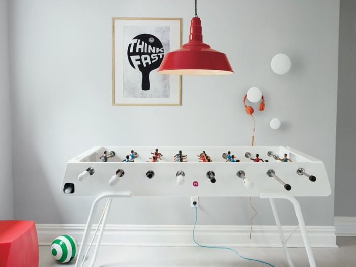 Kinderzimmer Einrichtung Fußball Design Interior Ideen